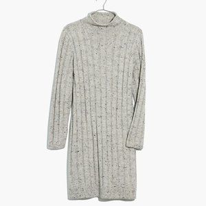 Madewell Women's Donegal Rolled Mock-neck Sweater